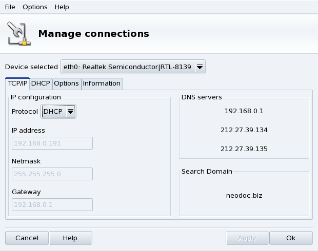 Managing Network Connections