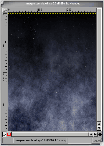 Cloudy Starfield